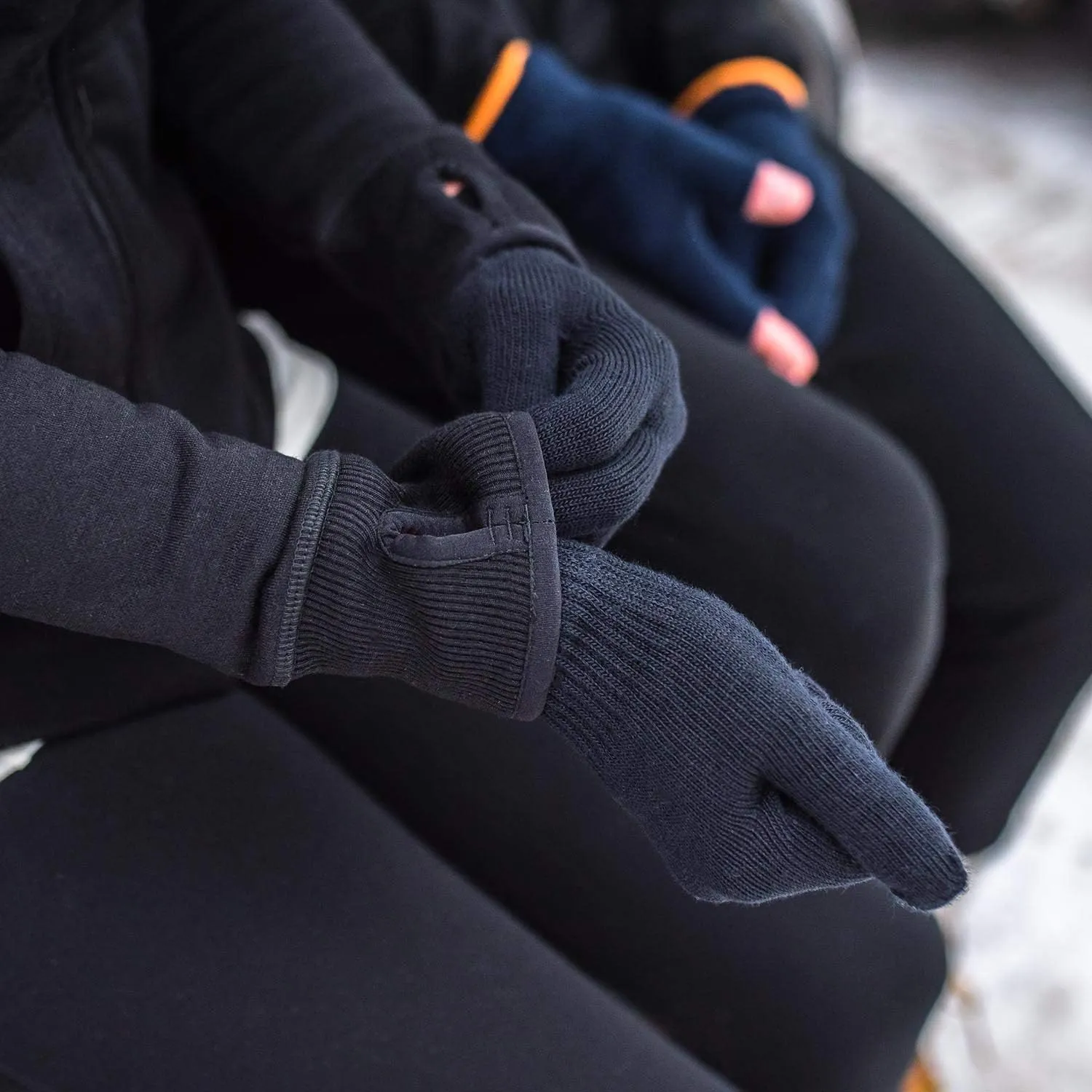 Merino Wool Glove Liner - Warm Base Layer - Ski Liner Glove - 3 Season Wear - Multiple Colors and Sizes