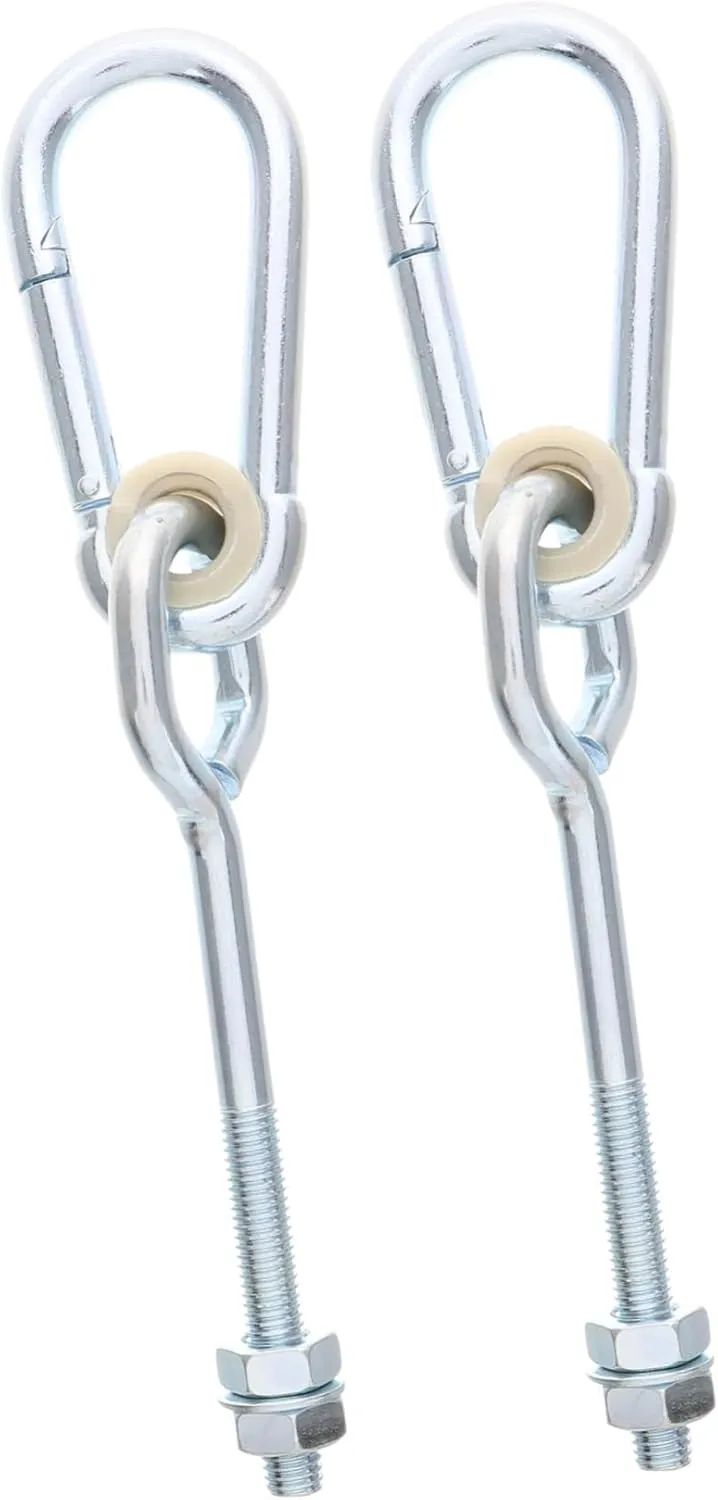 MERRYHAPY Swing Hangers Heavy Duty Swing Swivel Hardware for Swing Mounting 10cm Bolt Swing Hooks for Boys and Girls