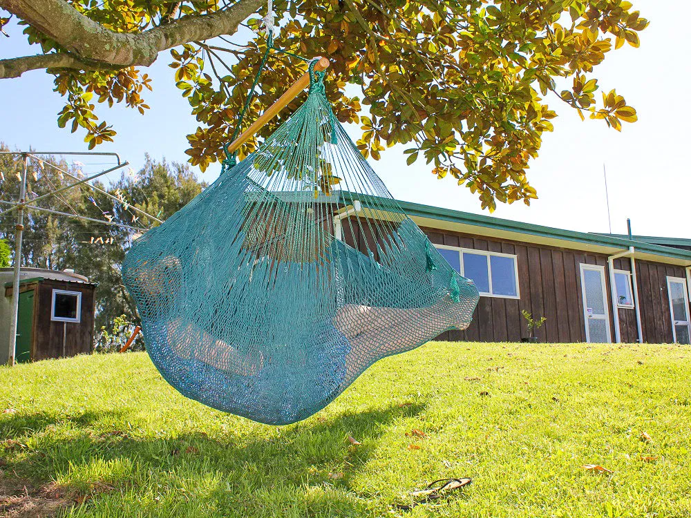 Mexican Chair Hammock - Forest Green