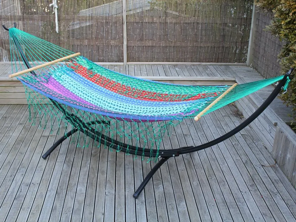 Mexican Spreader Bar Hammock - Multicolour