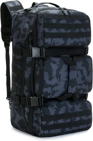 Military Tactical Backpack, 60L Extra Large Waterproof Outdoor Hiking Backpack, Men's Camping Backpack, Hiking Duffel Bag For Hunting Hiking Fishing Climbing Travel Deserts (Color : D)
