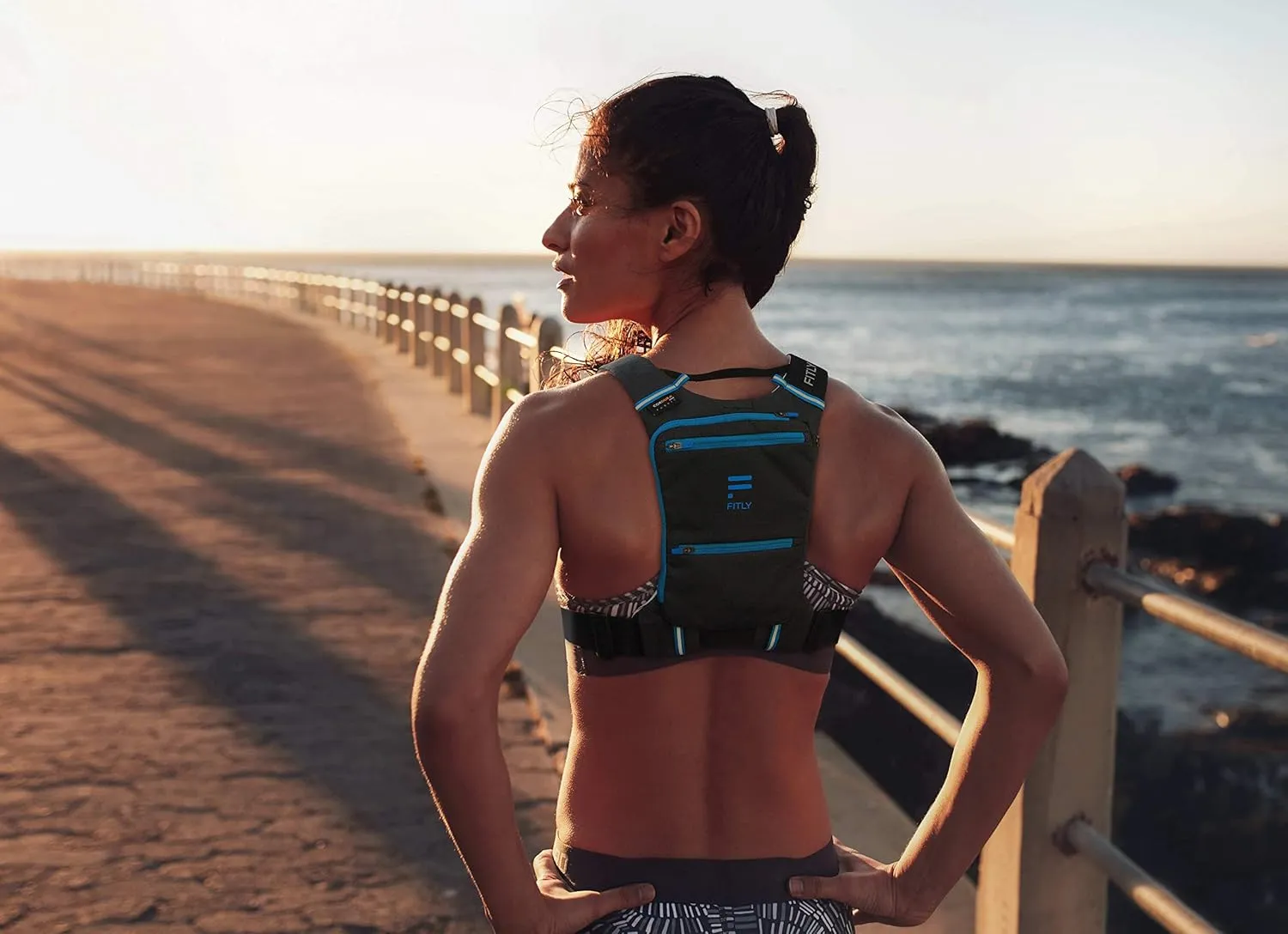 Minimalist Running Pack - Running Backpack Phone Holder, Storage, Thoracic Belt - Carry Personal Items - Running Gear for Men & Women - Lightweight Running Water Backpack (Power Pink, XS-S)