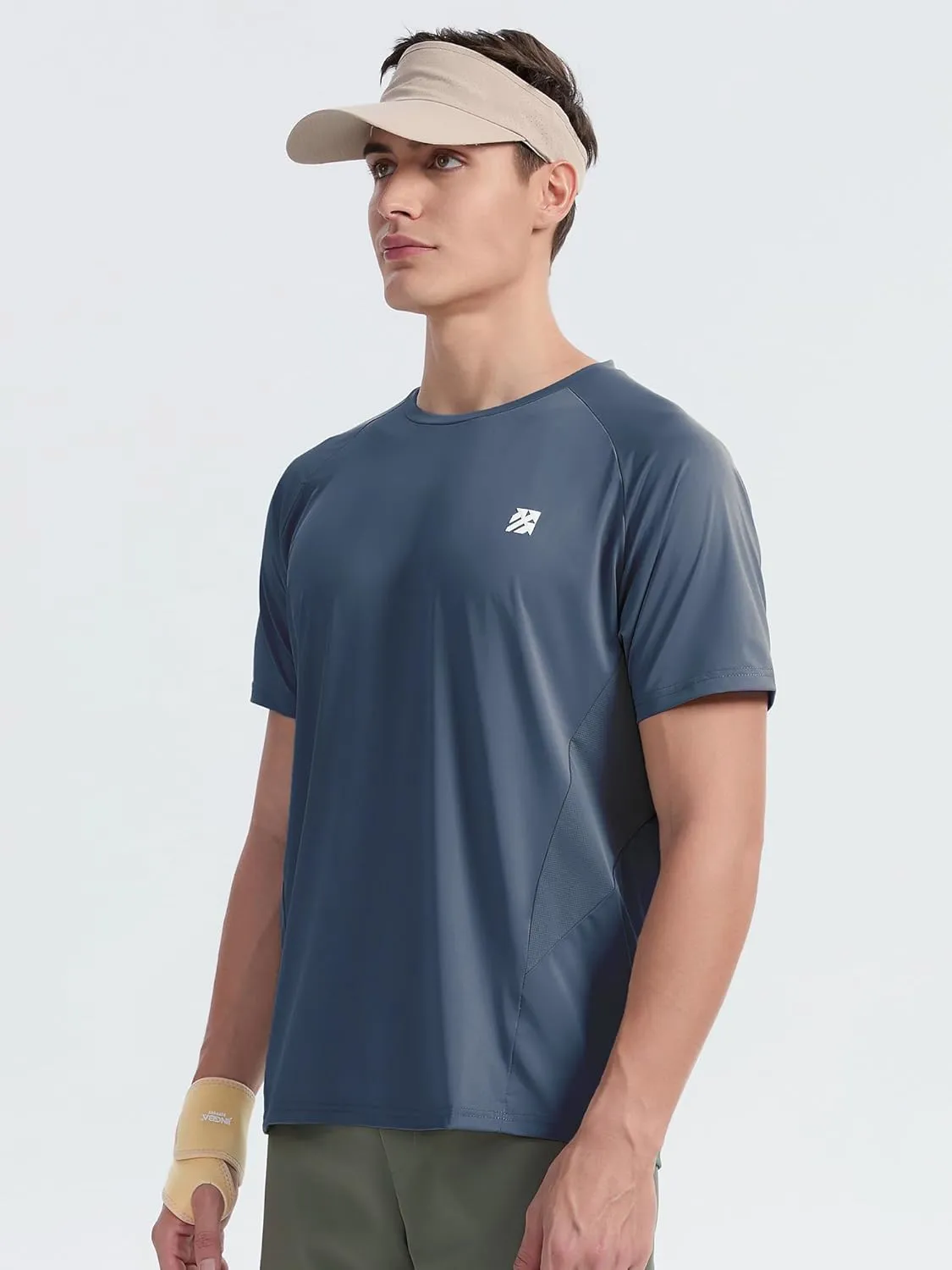 Moisture Wicking Quick Dry Soft Pickleball Workout Hiking Camping Running Shirts for Men Outdoor Sports