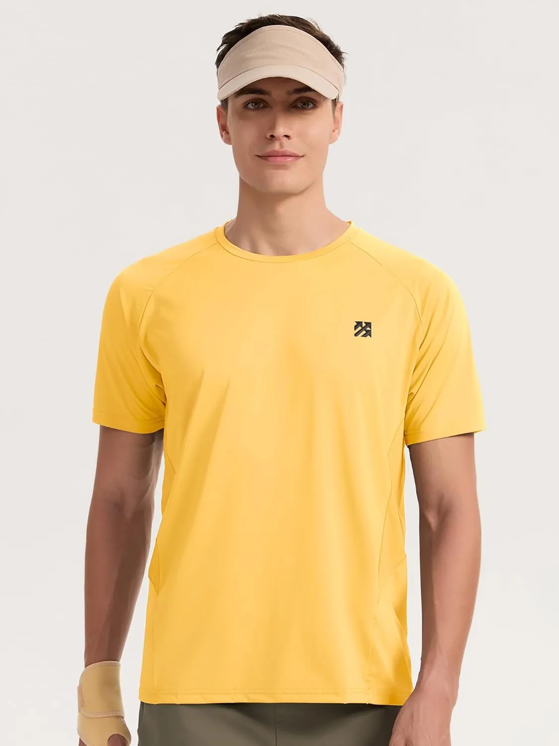 Moisture Wicking Quick Dry Soft Pickleball Workout Hiking Camping Running Shirts for Men Outdoor Sports