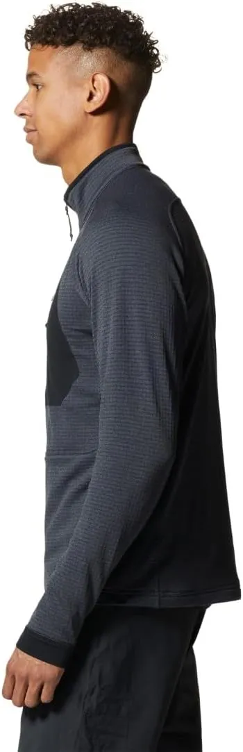 Mountain Hardwear Men's Polartec Power Grid Half Zip Jacket