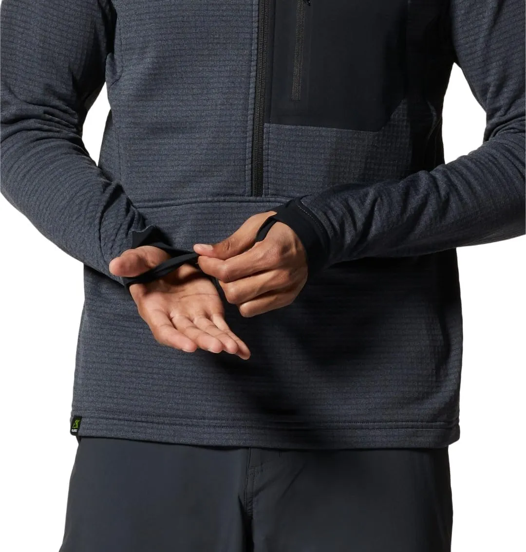 Mountain Hardwear Men's Polartec Power Grid Half Zip Jacket
