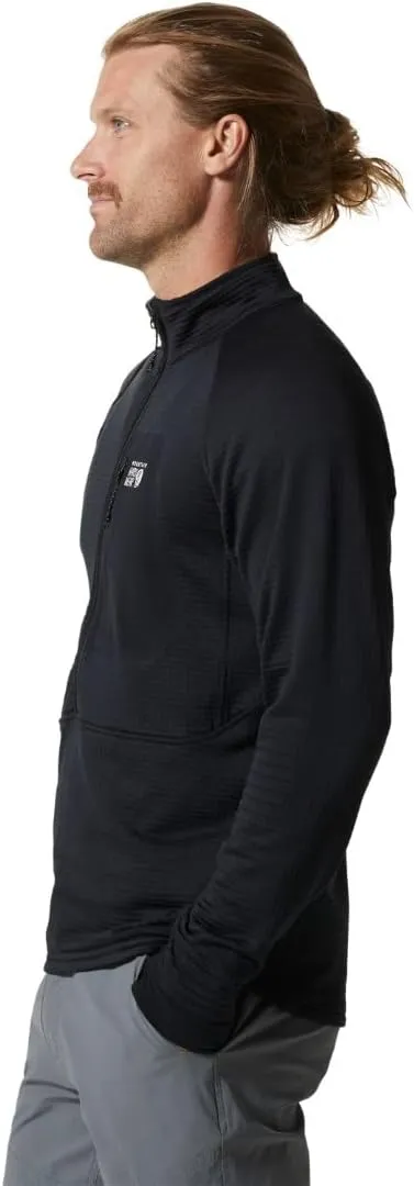 Mountain Hardwear Men's Polartec Power Grid Half Zip Jacket
