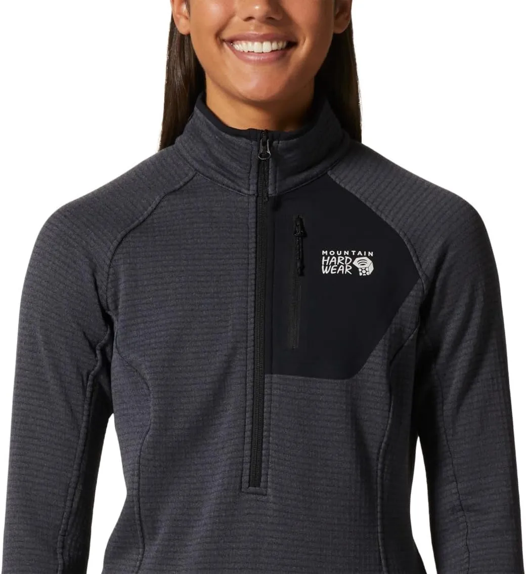 Mountain Hardwear Women's Polartec Power Grid Half Zip Jacket