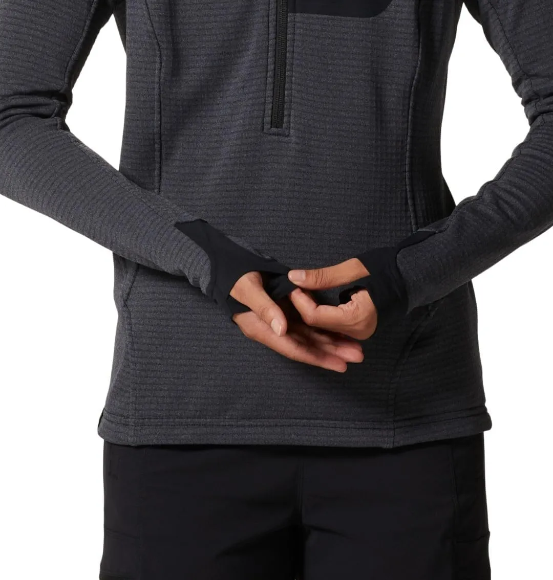 Mountain Hardwear Women's Polartec Power Grid Half Zip Jacket