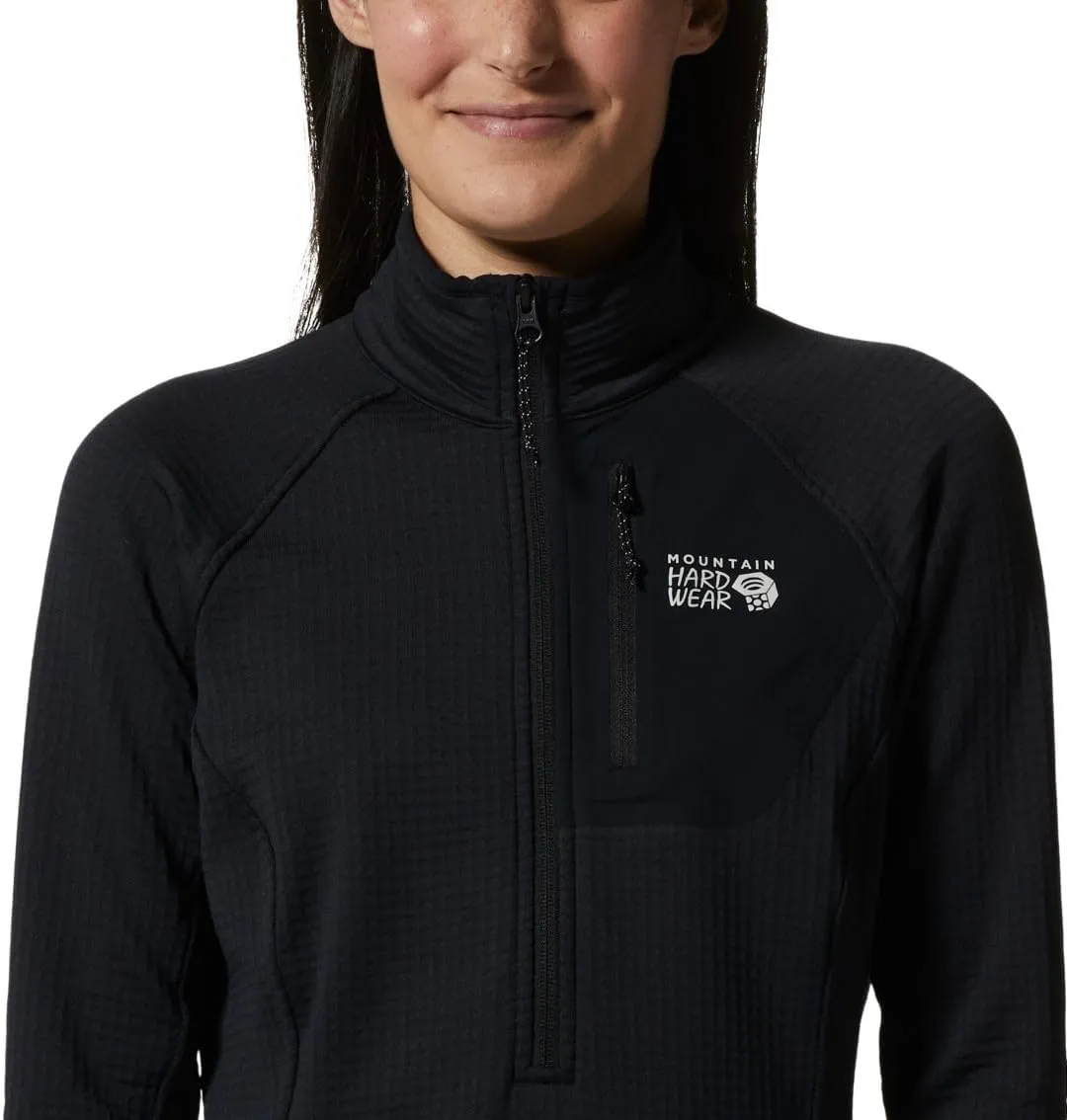 Mountain Hardwear Women's Polartec Power Grid Half Zip Jacket