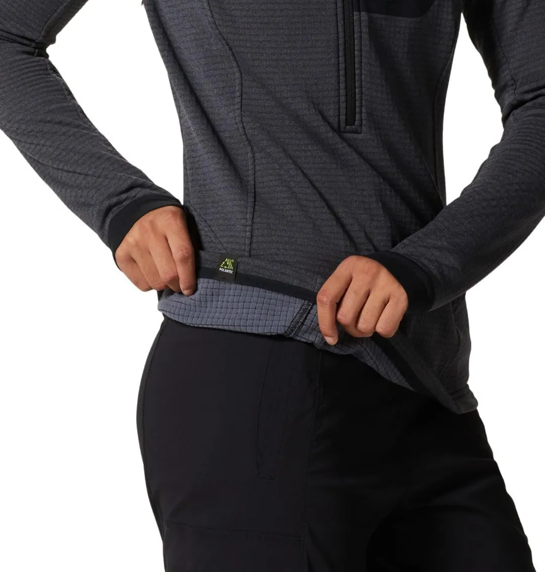 Mountain Hardwear Women's Polartec Power Grid Half Zip Jacket
