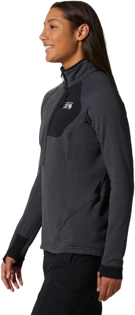 Mountain Hardwear Women's Polartec Power Grid Half Zip Jacket