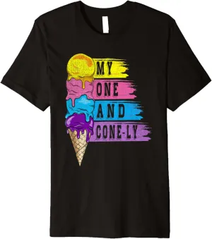 My One And Cone-ly For Frozen Sweet Fan Premium T-Shirt