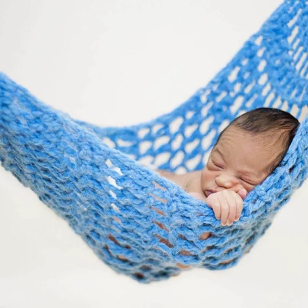 Newborn Crochet Hammock Cocoon - Photo Prop