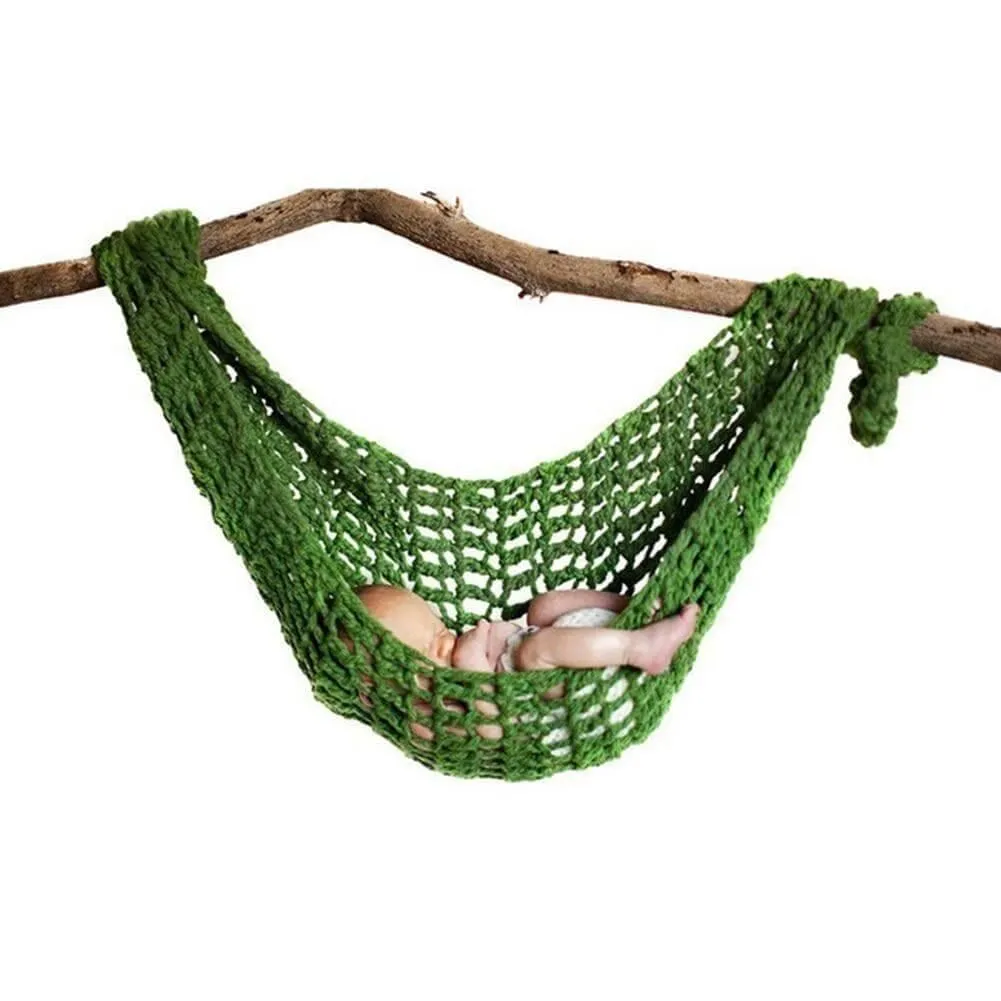Newborn Crochet Hammock Cocoon - Photo Prop