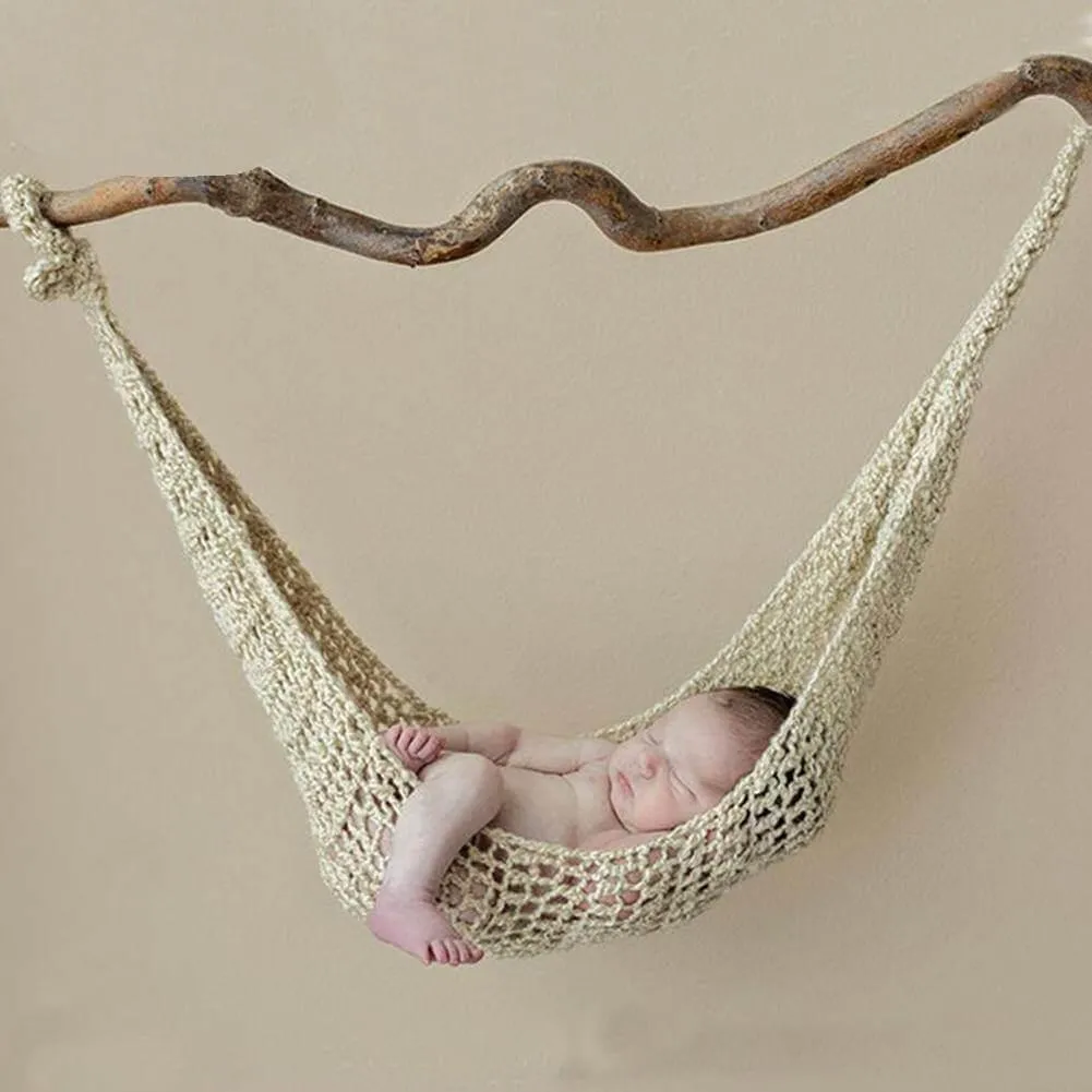 Newborn Crochet Hammock Cocoon - Photo Prop