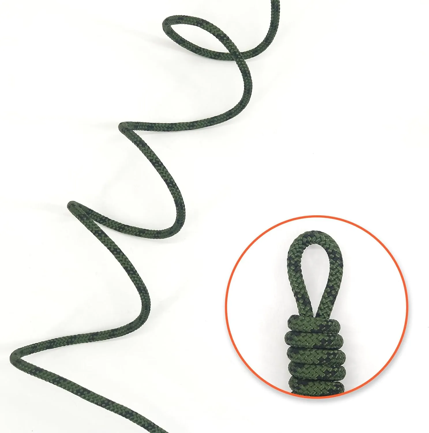 NewDoar Static Climbing Rope 6mm Accessory Cord Rope,for Arborist Tree, Mountaineering, Sailboat Rope,Dock Lines,Hauling Dragginge