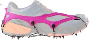 Nortec Fast Crampons Made in Italy for Fast Hiking and Trail Running, Winter Running on Ice and Snow, Micro Crampons for Ultralight Shoes with Case