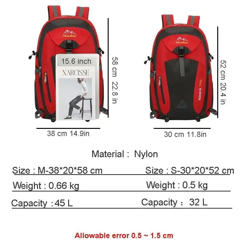 Nylon Waterproof Casual Backpack