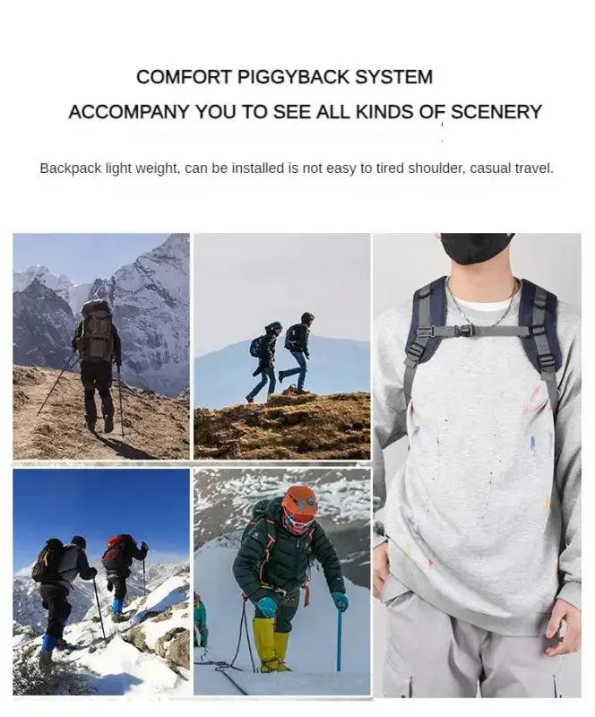 Nylon Waterproof Casual Backpack
