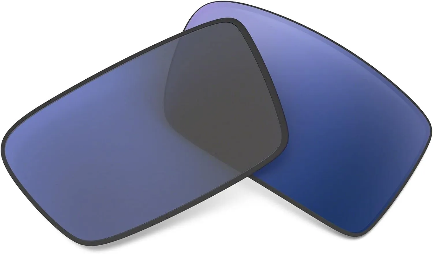 Oakley Gascan Rectangular Replacement Sunglass Lenses, Ice, 60 mm