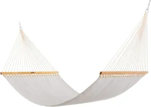 Original Pawleys Island Large Augustine Oyster Sunbrella Quick Dry Hammock with Free Extension Chains & Tree Hooks, Handcrafted in The USA, 400 LB Weight Capacity, 13 ft. x 55 in.