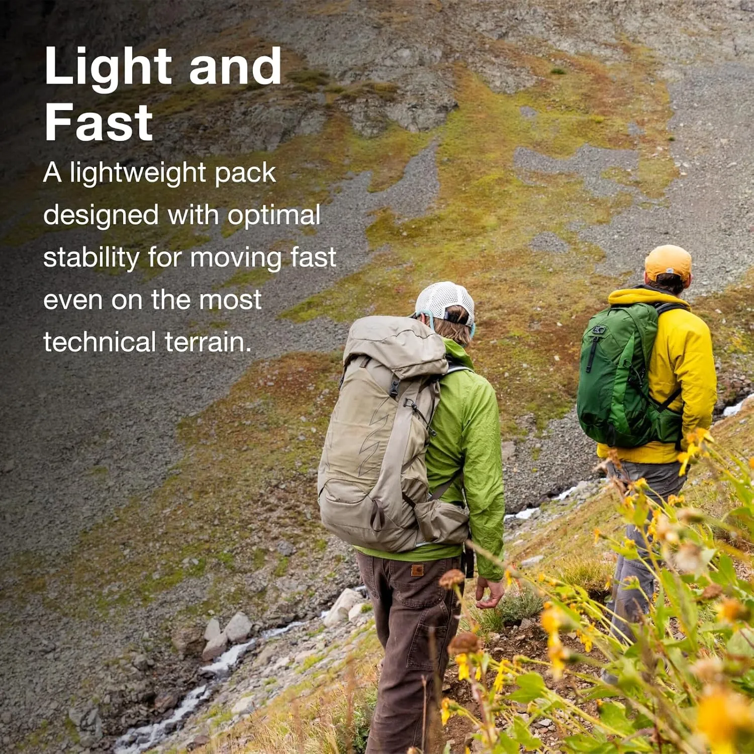 Osprey Talon 33L Men's Hiking Backpack with Hipbelt, Eclipse Grey, S/M