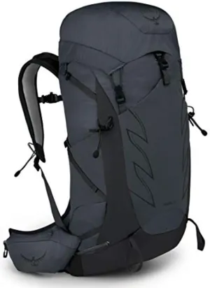 Osprey Talon 33L Men's Hiking Backpack with Hipbelt, Eclipse Grey, S/M
