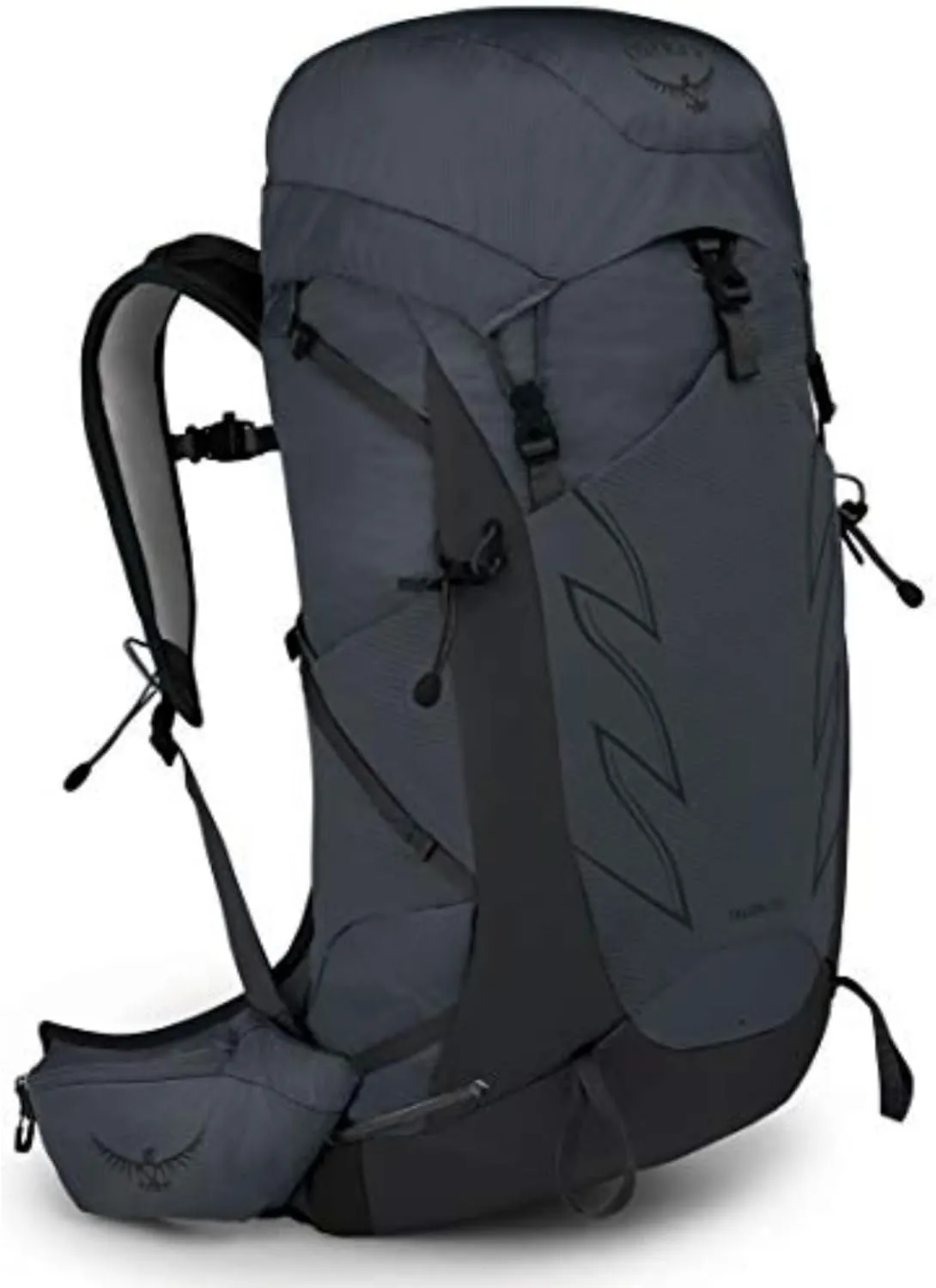 Osprey Talon 33L Men's Hiking Backpack with Hipbelt, Eclipse Grey, S/M