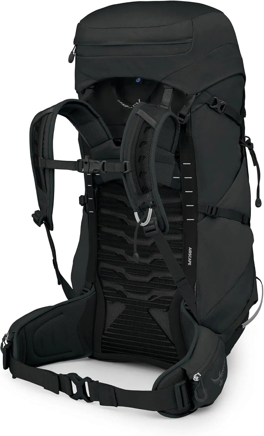 Osprey Tempest 44L Women's Lightweight Hiking Backpack with Hipbelt, Black/Coal Grey, XS/S