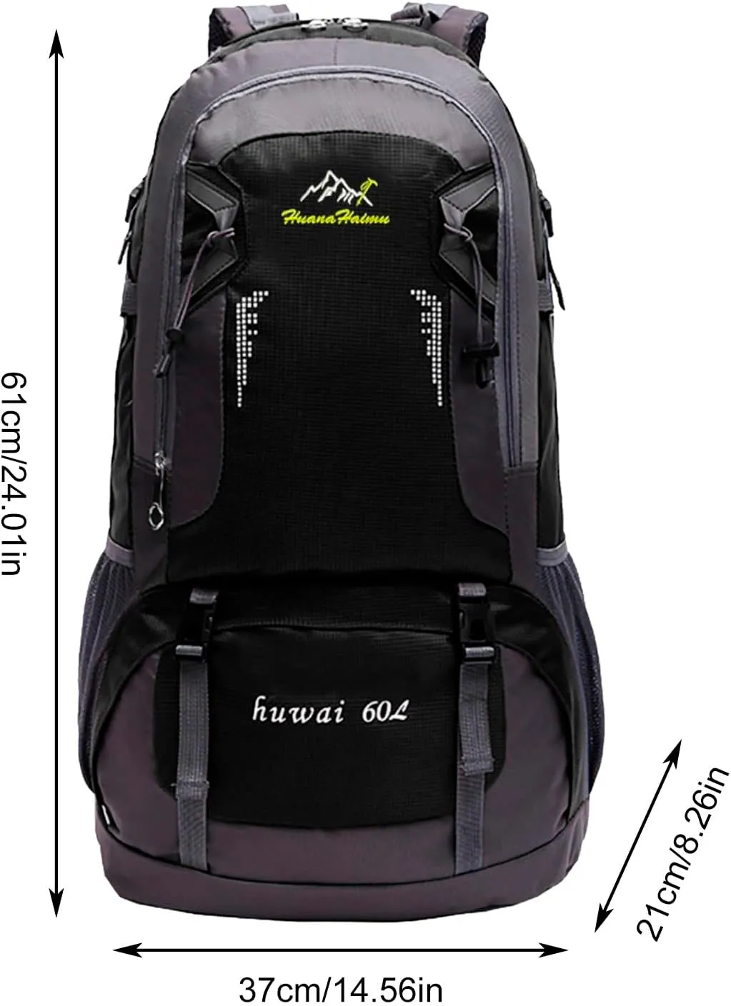 Outdoor Backpack Large Capacity 60L Hiking Bags Climbing Mountaineering Backpacks Backpacking Backpack