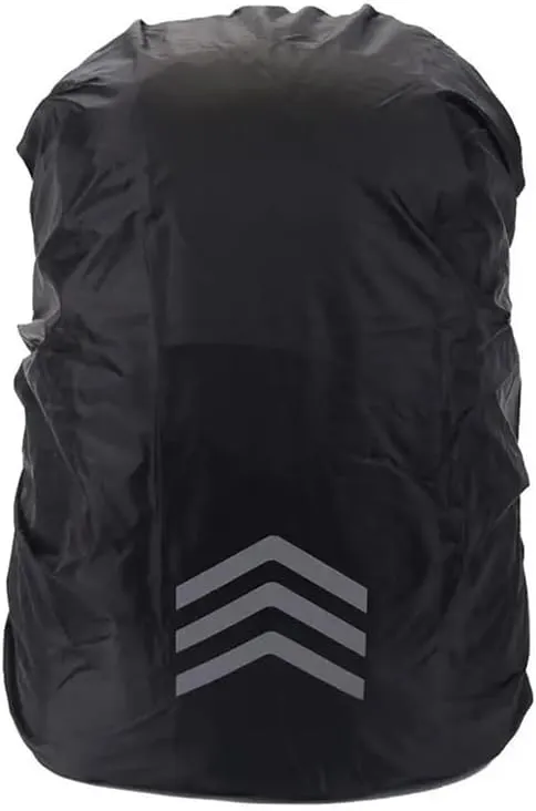 Outdoor Reflective Backpack Rain Cover Night Cycling Hiking Safety Climbing Bag Cover Waterproof Rain Cover for Backpack 18-45L