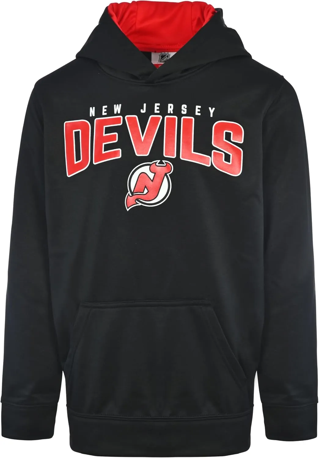 Outerstuff NHL Kids Youth 4-20 Power Play Logo Pullover Performance Hoodie Sweatshirt