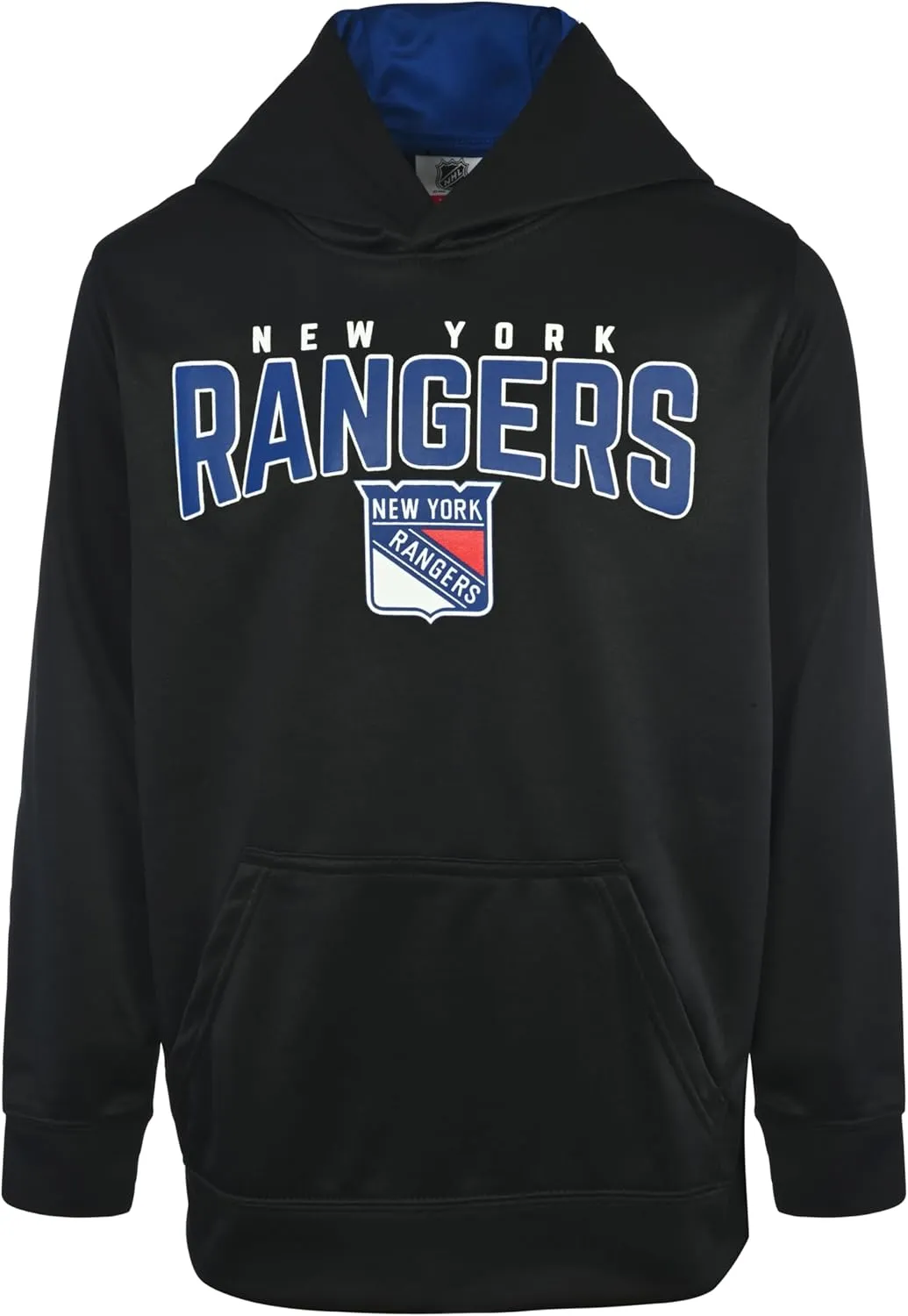 Outerstuff NHL Kids Youth 4-20 Power Play Logo Pullover Performance Hoodie Sweatshirt