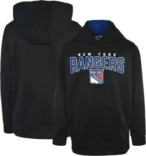 Outerstuff NHL Kids Youth 4-20 Power Play Logo Pullover Performance Hoodie Sweatshirt