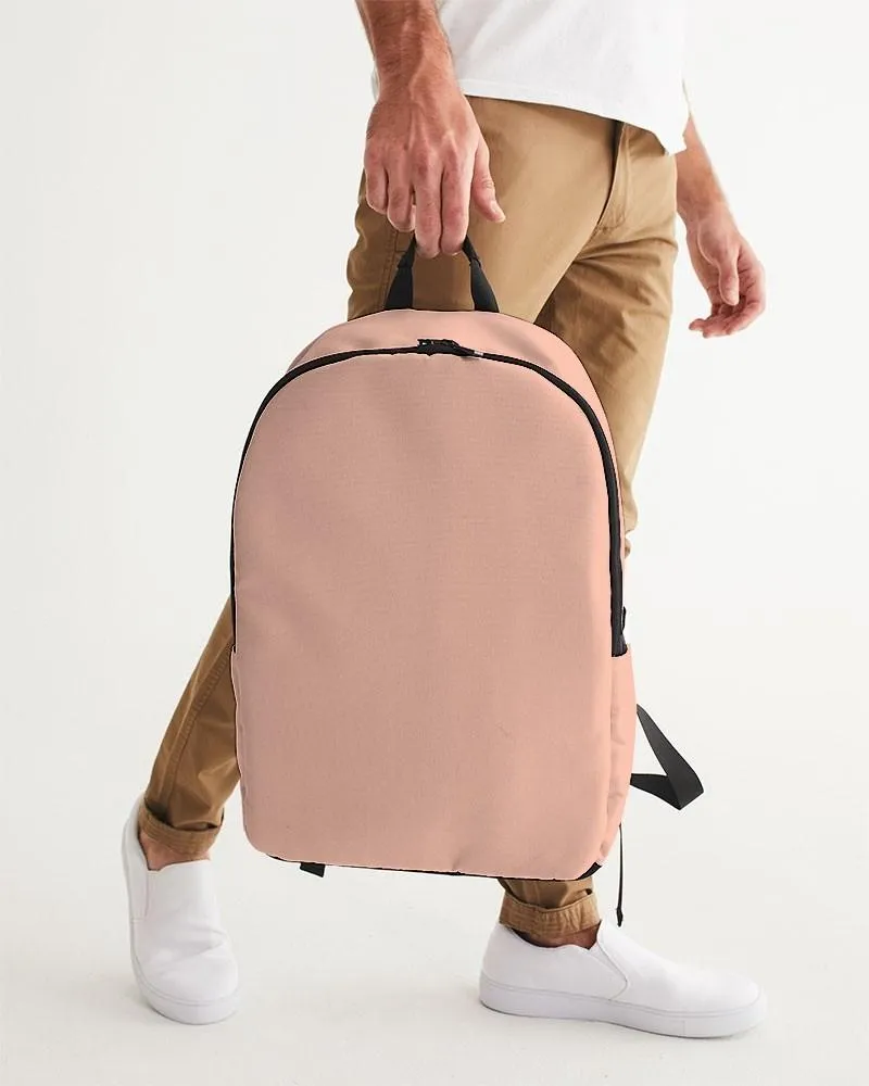 Pale Pastel Red Waterproof Backpack | Bright Pale Pastel Red | C0M30Y30K0