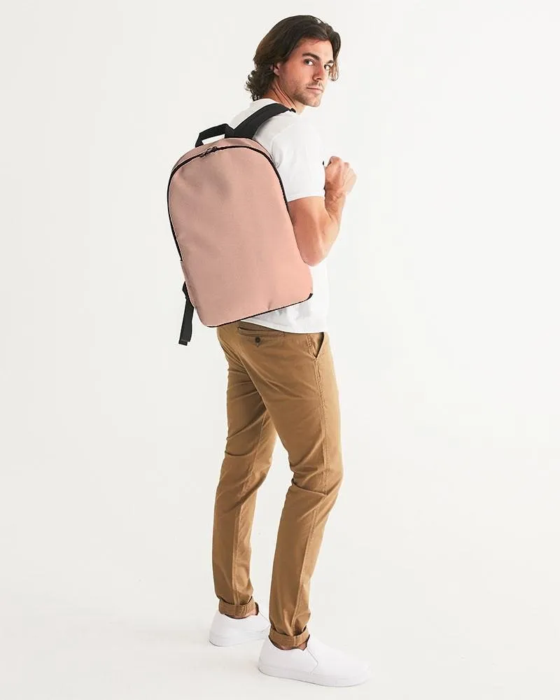 Pale Pastel Red Waterproof Backpack | Bright Pale Pastel Red | C0M30Y30K0