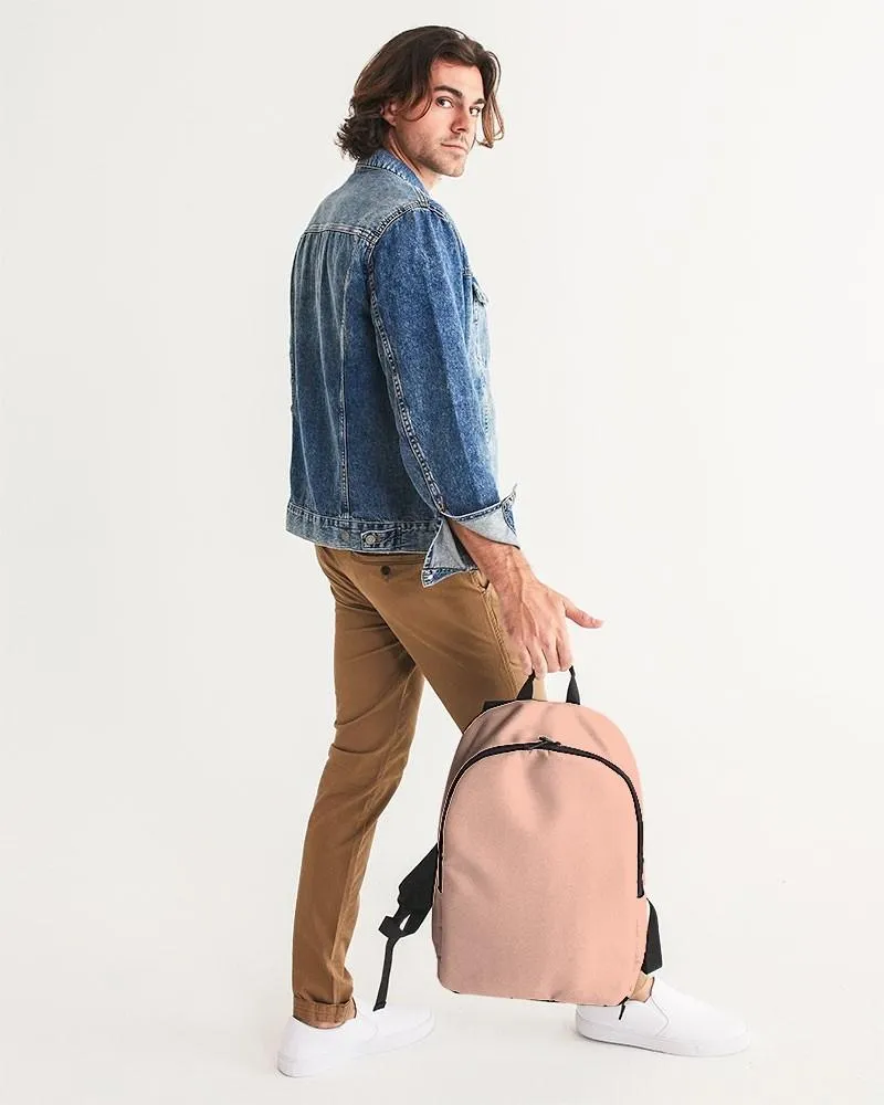 Pale Pastel Red Waterproof Backpack | Bright Pale Pastel Red | C0M30Y30K0
