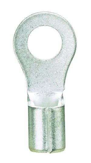 Panduit P10-8R-L Ring Terminal, Non-Insulated, 14 - 10 AWG, #8 Stud Size (50-Pack)
