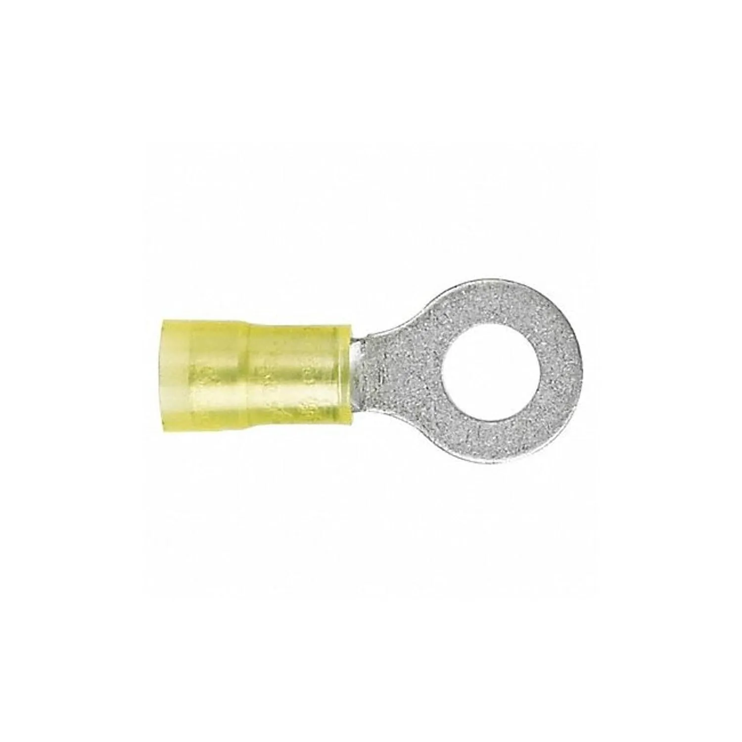 Panduit PN10-8R-D Ring Terminal, 12 - 10 AWG, #8 Stud, Nylon Insulated (500-Pack)