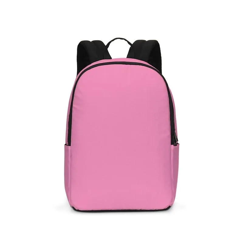 Pastel Magenta Waterproof Backpack | Bright Pastel Magenta | C0M60Y0K0