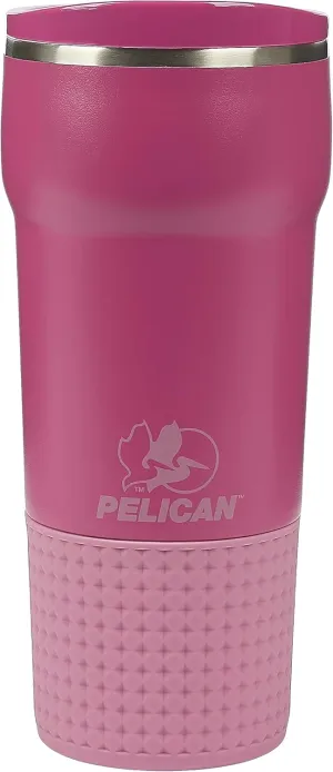 Pelican Hydration Pelican Cascade™ 22 oz Vacuum Insulated Tumbler Recycled Stainless Steel Double Wall Dual Lid Powder Coated