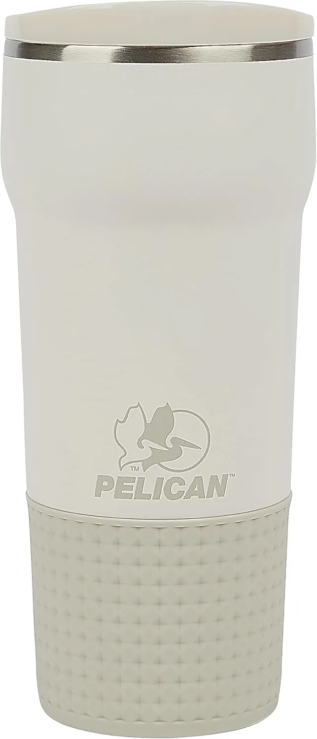 Pelican Hydration Pelican Cascade™ 22 oz Vacuum Insulated Tumbler Recycled Stainless Steel Double Wall Dual Lid Powder Coated
