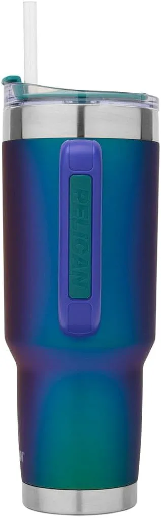 Pelican Hydration Pelican Porter™ 40 oz Vacuum Insulated Tumbler - Recycled Stainless Steel Double Wall Travel with Dual Lid, Powder Coated Insulated Coffee Mug For Hot Cold Drinks, Nebula