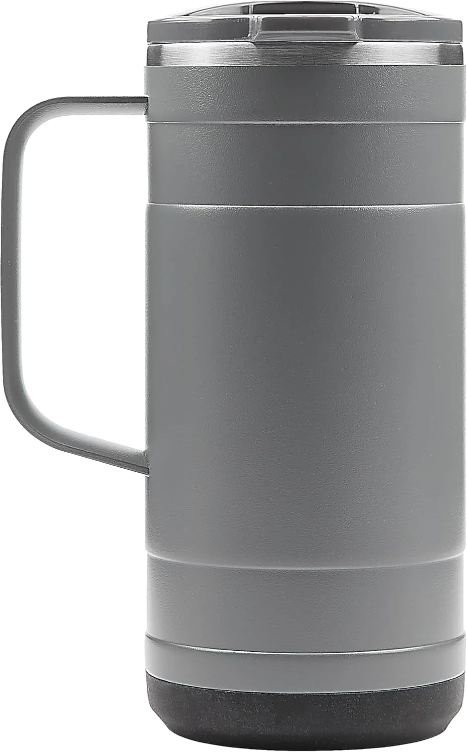 Pelican Hydration Pelican Ridge™ 18 oz Vacuum Insulated Tumbler - Recycled Stainless Steel Double Wall Travel with Dual Lid, Powder Coated Insulated Coffee Mug For Hot Cold Drinks, Graphite