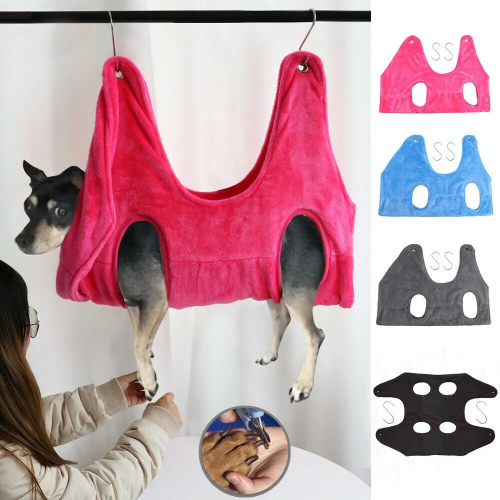 Pet Grooming Hammock- Cats And Dogs Restraint Towel