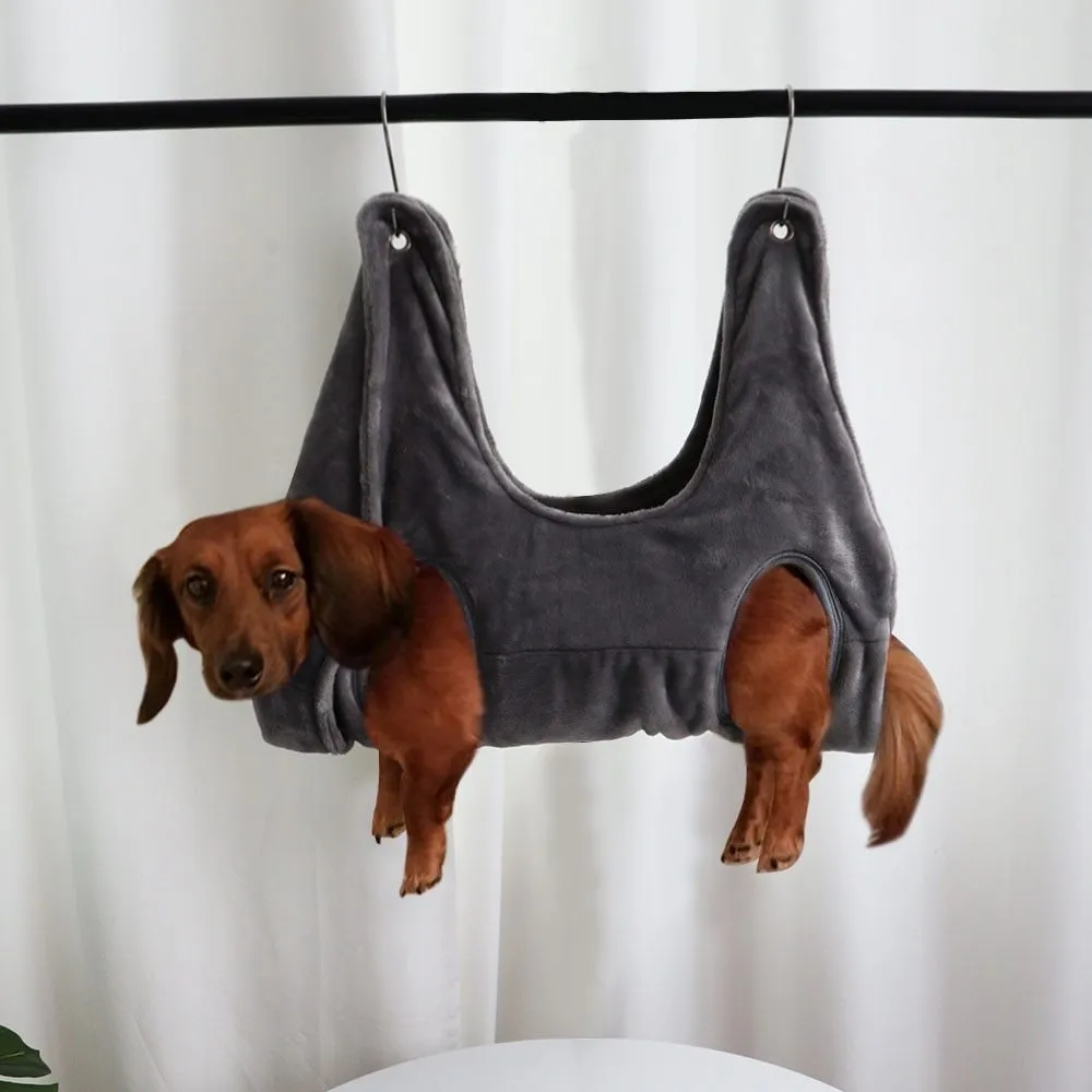 Pet Grooming Hammock for Nail Trimming & Care