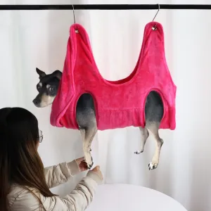 Pet Grooming Hammock for Nail Trimming & Care