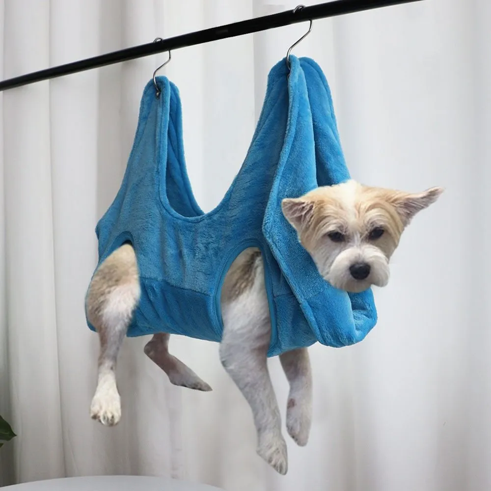 Pet Grooming Hammock for Nail Trimming & Care