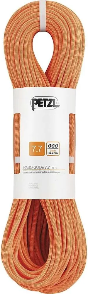 PETZL - PASO Guide 7.7 mm, Rope for Technical Mountaineering and Ice Climbing